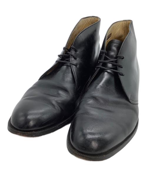 Burberry's（バーバリーズ）Burberry's (バーバリーズ) レースアップシューズ Imperial Grade ブラック サイズ:25の古着・服飾アイテム