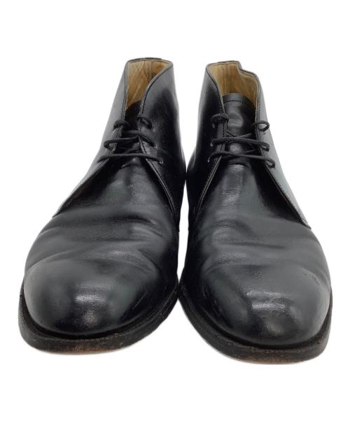 Burberry's（バーバリーズ）Burberry's (バーバリーズ) レースアップシューズ Imperial Grade ブラック サイズ:25の古着・服飾アイテム