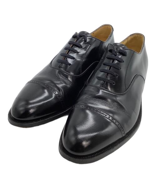 Burberry's（バーバリーズ）Burberry's (バーバリーズ) ストレートチップシューズ 	Imperial grade ブラック サイズ:25の古着・服飾アイテム