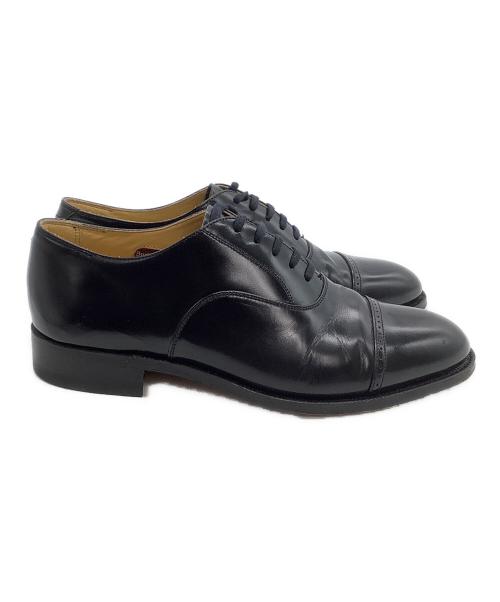 Burberry's（バーバリーズ）Burberry's (バーバリーズ) ストレートチップシューズ 	Imperial grade ブラック サイズ:25の古着・服飾アイテム