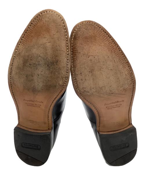 Burberry's（バーバリーズ）Burberry's (バーバリーズ) ストレートチップシューズ 	Imperial grade ブラック サイズ:25の古着・服飾アイテム