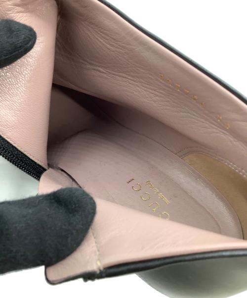GUCCI（グッチ）GUCCI (グッチ) ヒールブーツ スタッズ ブラック サイズ:38の古着・服飾アイテム