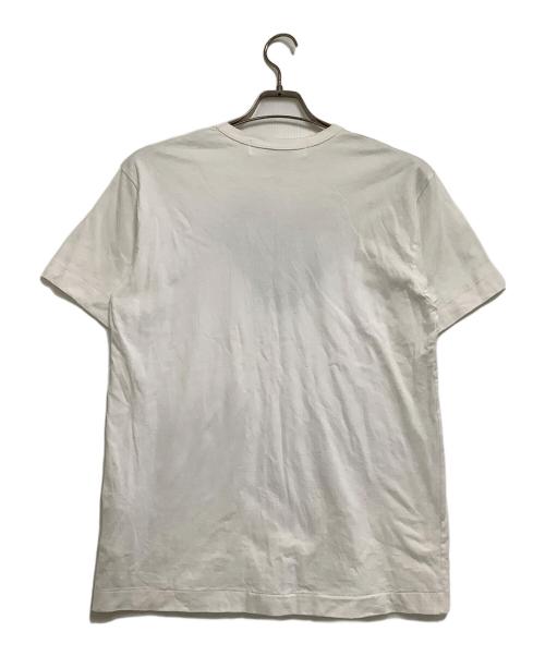 PLAY COMME des GARCONS（プレイコムデギャルソン）PLAY COMME des GARCONS (プレイコムデギャルソン) 半袖Tシャツ ホワイト サイズ:Lの古着・服飾アイテム