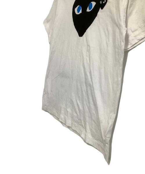 PLAY COMME des GARCONS（プレイコムデギャルソン）PLAY COMME des GARCONS (プレイコムデギャルソン) 半袖Tシャツ ホワイト サイズ:Lの古着・服飾アイテム
