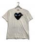 PLAY COMME des GARCONS（プレイコムデギャルソン）の古着「半袖Tシャツ」｜ホワイト