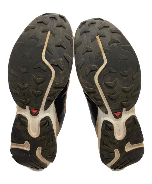 SALOMON（サロモン）SALOMON (サロモン) トレッキングシューズ ブラウン×ブラック サイズ:28.5の古着・服飾アイテム