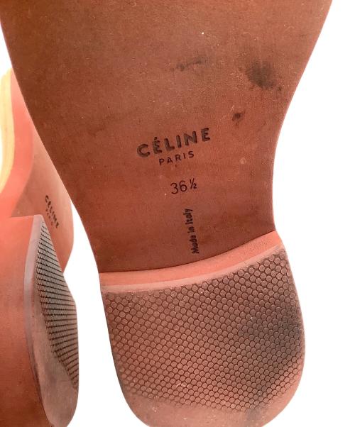 CELINE（セリーヌ）CELINE (セリーヌ) スウェードシューズ ホワイト サイズ:361/2の古着・服飾アイテム