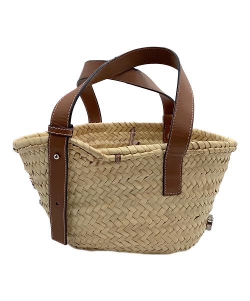 LOEWE（ロエベ）LOEWE (ロエベ) BUCKET BAG ブラウン×ベージュの古着・服飾アイテム