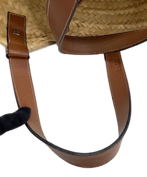 LOEWE（ロエベ）LOEWE (ロエベ) BUCKET BAG ブラウン×ベージュの古着・服飾アイテム