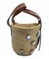 LOEWE (ロエベ) BUCKET BAG ブラウン×ベージュ：60000円