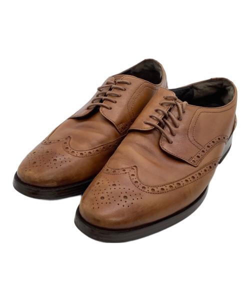 COLE HAAN（コールハーン）COLE HAAN (コールハーン) レザーシューズ ベージュ サイズ:７の古着・服飾アイテム