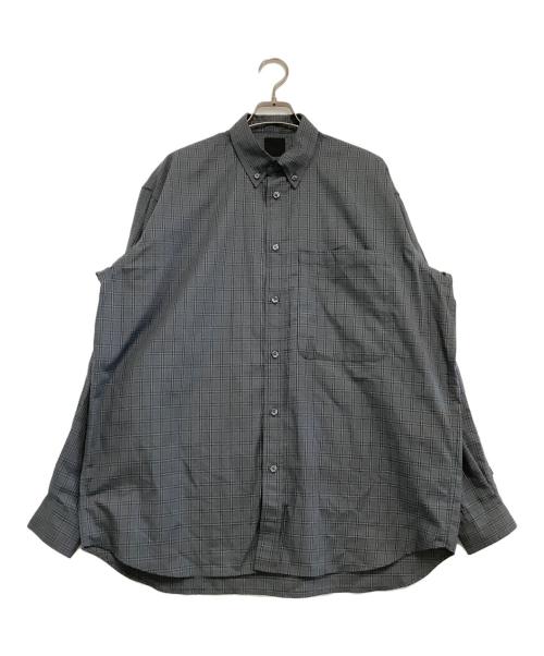 DAIWA（ダイワ）DAIWA (ダイワ) 長袖シャツ　チェック グレー サイズ:Mの古着・服飾アイテム