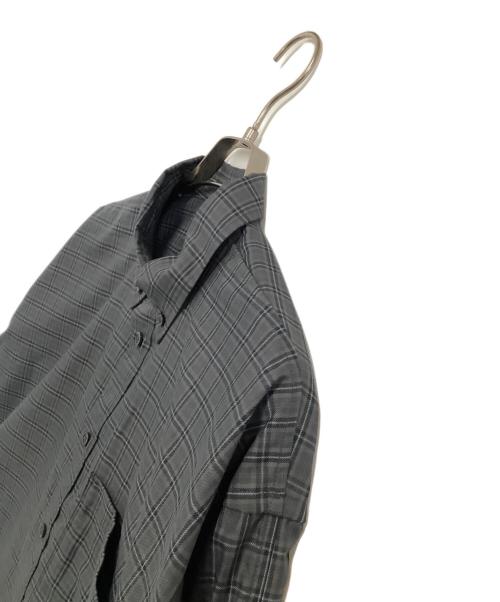 DAIWA（ダイワ）DAIWA (ダイワ) 長袖シャツ　チェック グレー サイズ:Mの古着・服飾アイテム