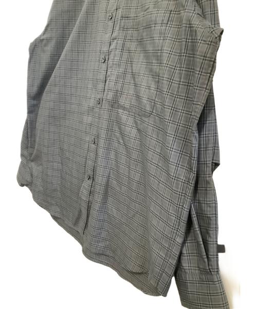 DAIWA（ダイワ）DAIWA (ダイワ) 長袖シャツ　チェック グレー サイズ:Mの古着・服飾アイテム