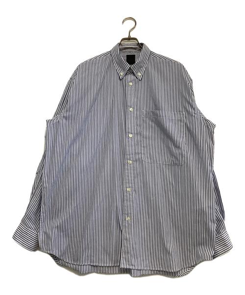 DAIWA（ダイワ）DAIWA (ダイワ) 長袖シャツ　ストライプ ブルー×ホワイト サイズ:Mの古着・服飾アイテム