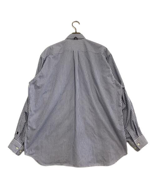 DAIWA（ダイワ）DAIWA (ダイワ) 長袖シャツ　ストライプ ブルー×ホワイト サイズ:Mの古着・服飾アイテム