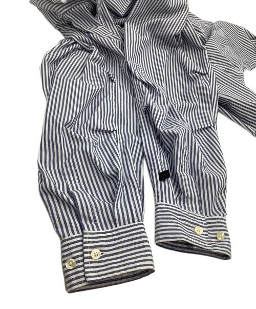 DAIWA（ダイワ）DAIWA (ダイワ) 長袖シャツ　ストライプ ブルー×ホワイト サイズ:Mの古着・服飾アイテム