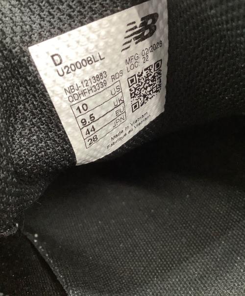 NEW BALANCE（ニューバランス）NEW BALANCE (ニューバランス) ローカットスニーカー ブラック サイズ:28の古着・服飾アイテム