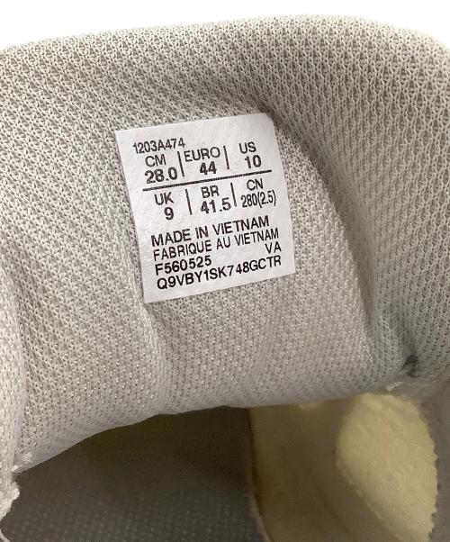 asics（アシックス）asics (アシックス) ローカットスニーカー ホワイト サイズ:28の古着・服飾アイテム