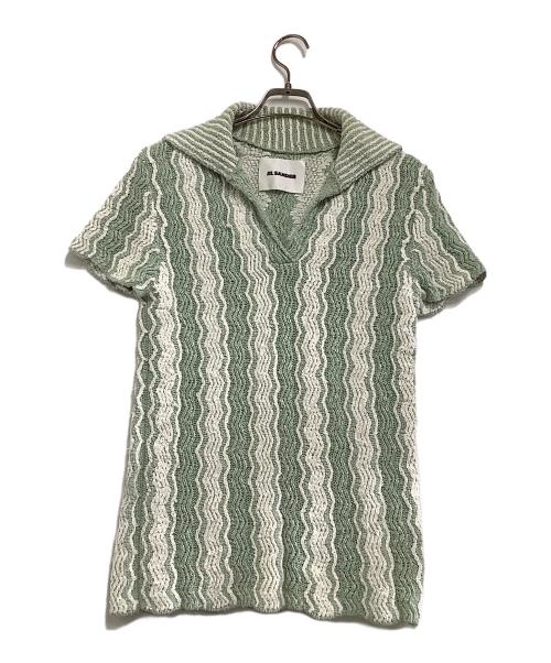 JIL SANDER（ジルサンダー）JIL SANDER (ジルサンダー) 半袖カットソー 黄緑 サイズ:34の古着・服飾アイテム