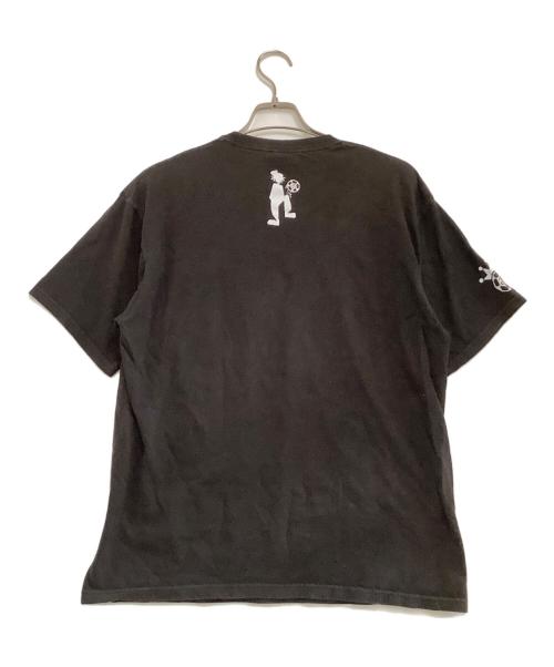 stussy（ステューシー）stussy (ステューシー) 半袖Tシャツ IT'S JUST A FRIENDLY GAME OF FOOTBALL ブラック サイズ:Mの古着・服飾アイテム
