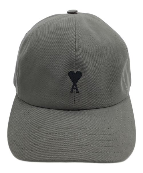 ami（アミ）ami (アミ) キャップ　コットン Ami De Coeur グレーの古着・服飾アイテム