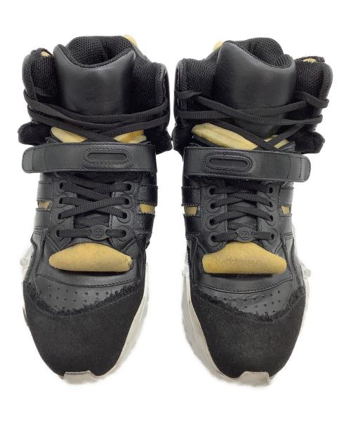 Maison Margiela（メゾンマルジェラ）Maison Margiela (メゾンマルジェラ) ハイカットスニーカー　レトロフィット ブラック サイズ:37の古着・服飾アイテム