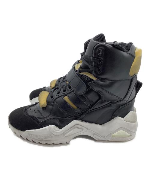 Maison Margiela（メゾンマルジェラ）Maison Margiela (メゾンマルジェラ) ハイカットスニーカー　レトロフィット ブラック サイズ:37の古着・服飾アイテム