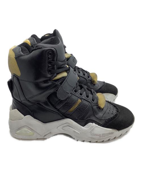Maison Margiela（メゾンマルジェラ）Maison Margiela (メゾンマルジェラ) ハイカットスニーカー　レトロフィット ブラック サイズ:37の古着・服飾アイテム