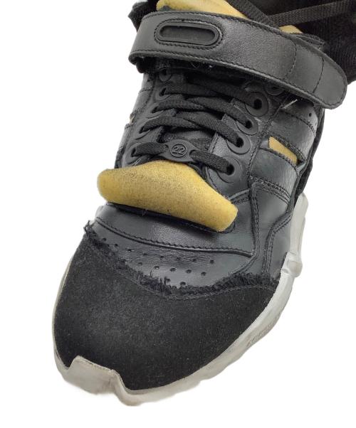 Maison Margiela（メゾンマルジェラ）Maison Margiela (メゾンマルジェラ) ハイカットスニーカー　レトロフィット ブラック サイズ:37の古着・服飾アイテム