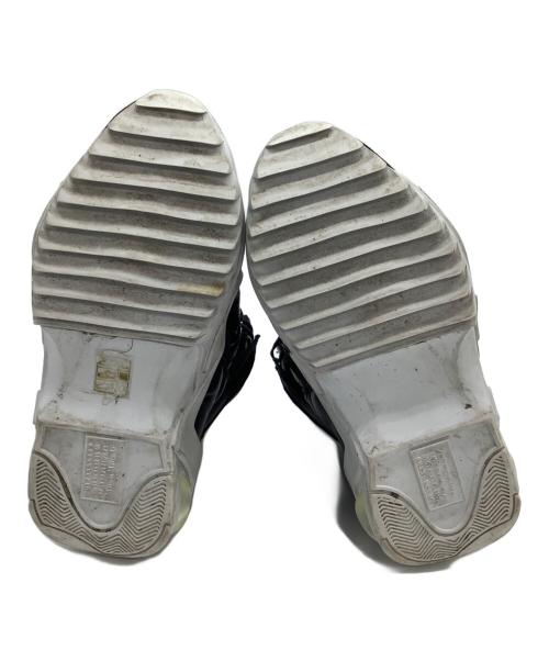 Maison Margiela（メゾンマルジェラ）Maison Margiela (メゾンマルジェラ) ハイカットスニーカー　レトロフィット ブラック サイズ:37の古着・服飾アイテム