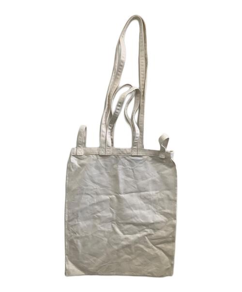 MM6 Maison Margiela（エムエムシックスメゾンマルジェラ）MM6 Maison Margiela (エムエムシックスメゾンマルジェラ) トートバッグ ホワイトの古着・服飾アイテム