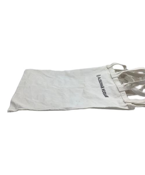 MM6 Maison Margiela（エムエムシックスメゾンマルジェラ）MM6 Maison Margiela (エムエムシックスメゾンマルジェラ) トートバッグ ホワイトの古着・服飾アイテム