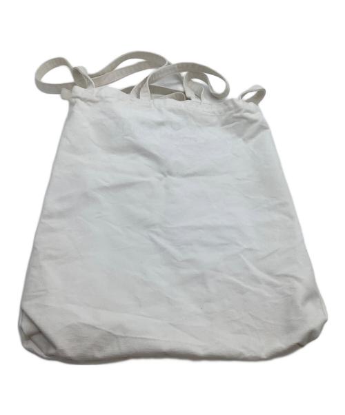 MM6 Maison Margiela（エムエムシックスメゾンマルジェラ）MM6 Maison Margiela (エムエムシックスメゾンマルジェラ) トートバッグ ホワイトの古着・服飾アイテム