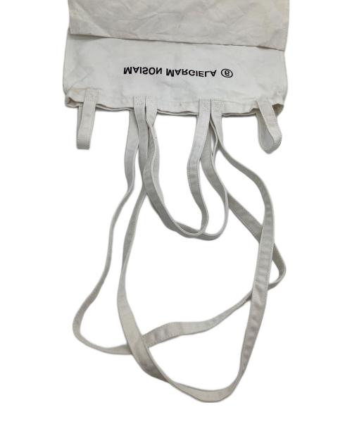 MM6 Maison Margiela（エムエムシックスメゾンマルジェラ）MM6 Maison Margiela (エムエムシックスメゾンマルジェラ) トートバッグ ホワイトの古着・服飾アイテム