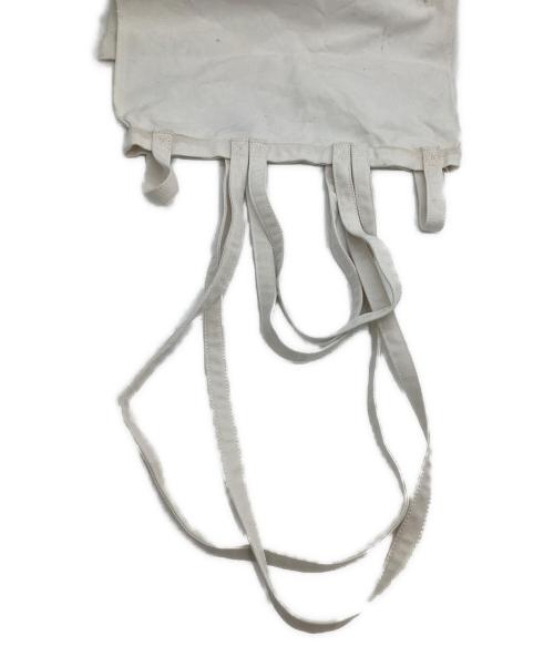 MM6 Maison Margiela（エムエムシックスメゾンマルジェラ）MM6 Maison Margiela (エムエムシックスメゾンマルジェラ) トートバッグ ホワイトの古着・服飾アイテム