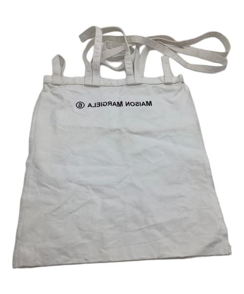 MM6 Maison Margiela（エムエムシックスメゾンマルジェラ）MM6 Maison Margiela (エムエムシックスメゾンマルジェラ) トートバッグ ホワイトの古着・服飾アイテム