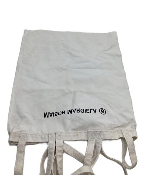 MM6 Maison Margiela（エムエムシックスメゾンマルジェラ）MM6 Maison Margiela (エムエムシックスメゾンマルジェラ) トートバッグ ホワイトの古着・服飾アイテム