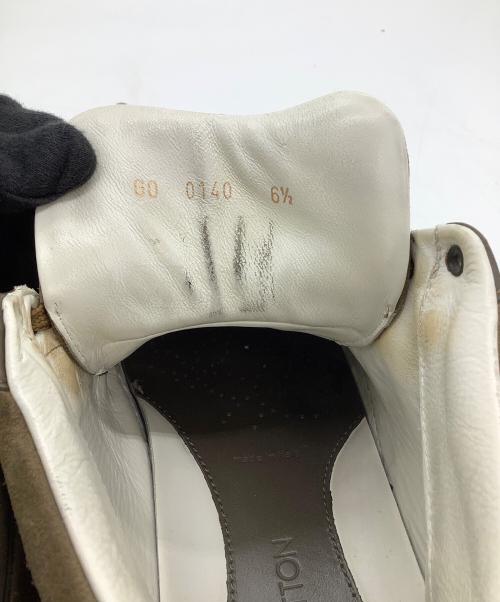 LOUIS VUITTON（ルイ ヴィトン）LOUIS VUITTON (ルイ ヴィトン) ハイカットスニーカー ブラウン×ホワイト サイズ:25.5の古着・服飾アイテム