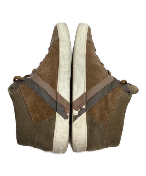 LOUIS VUITTON（ルイ ヴィトン）LOUIS VUITTON (ルイ ヴィトン) ハイカットスニーカー ブラウン×ホワイト サイズ:25.5の古着・服飾アイテム