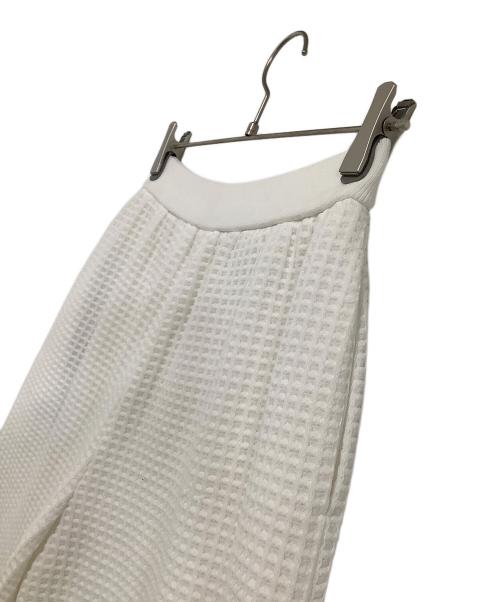 Rene（ルネ）Rene (ルネ) ワッフルパンツ ホワイト サイズ:36 未使用品の古着・服飾アイテム