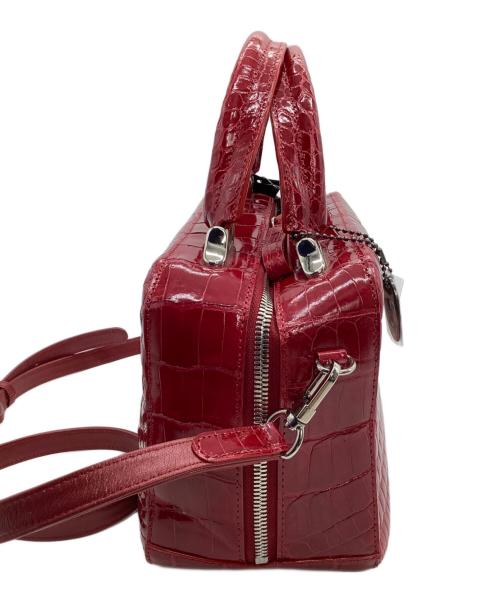 Pelley Lusso（ペレリールッソ）PELLEY LUSSO (ペレリールッソ) ハンドバッグ レッド 未使用品の古着・服飾アイテム