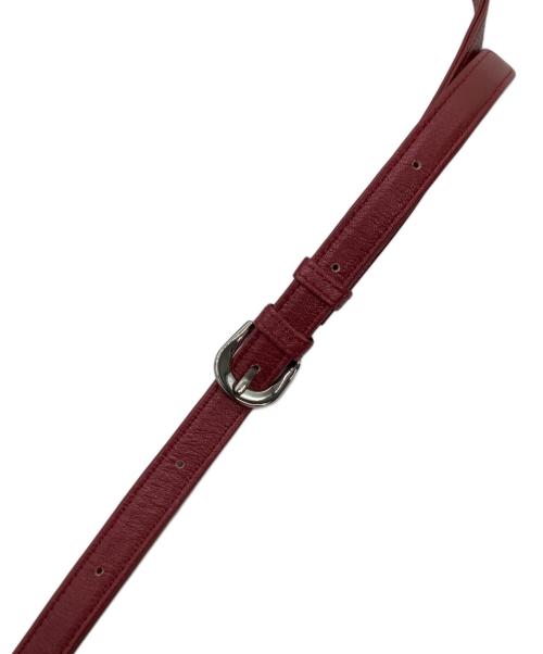 Pelley Lusso（ペレリールッソ）PELLEY LUSSO (ペレリールッソ) ハンドバッグ レッド 未使用品の古着・服飾アイテム