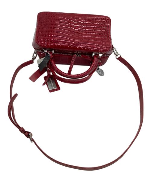 Pelley Lusso（ペレリールッソ）PELLEY LUSSO (ペレリールッソ) ハンドバッグ レッド 未使用品の古着・服飾アイテム