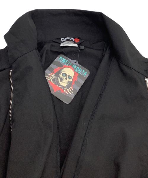 powell peralta（パウエルペラルタ）POWELL PERALTA (パウエルペラルタ) スタンドカラージャケット ブラック サイズ:L 未使用品の古着・服飾アイテム