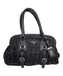 PRADA（プラダ）の古着「ハンドバッグ」｜ブラック