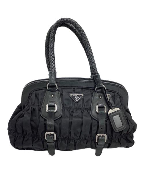 PRADA（プラダ）PRADA (プラダ) ハンドバッグ ブラックの古着・服飾アイテム