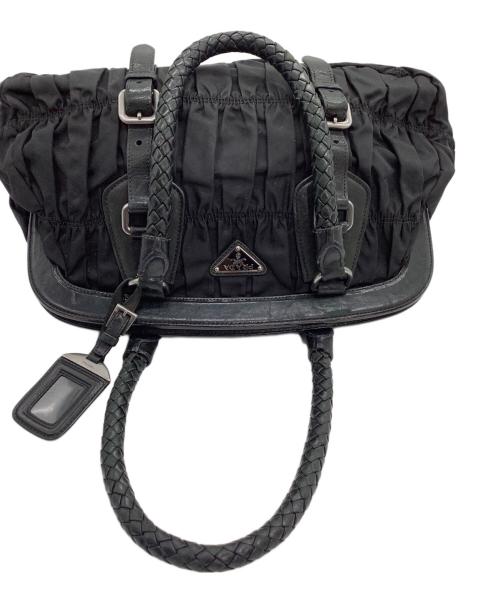 PRADA（プラダ）PRADA (プラダ) ハンドバッグ ブラックの古着・服飾アイテム
