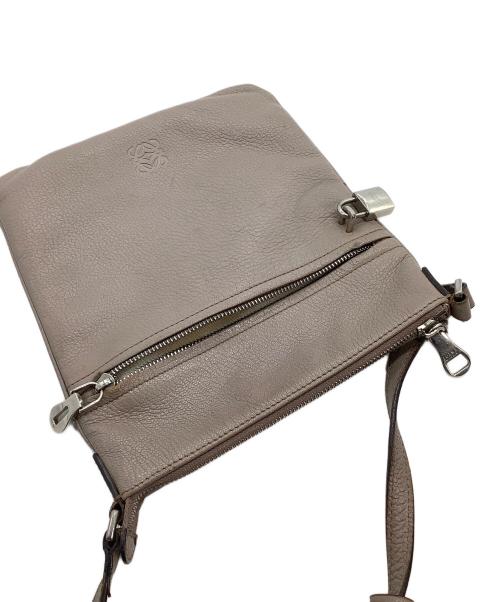 LOEWE（ロエベ）LOEWE (ロエベ) ショルダーバッグ  アナグラム グレーの古着・服飾アイテム
