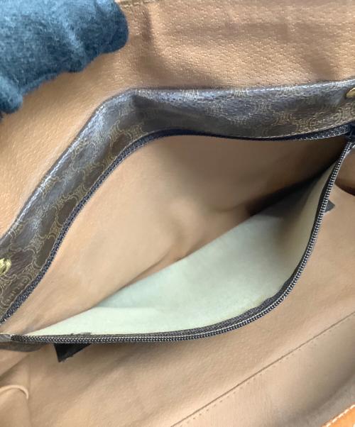 CELINE（セリーヌ）CELINE (セリーヌ) ボストンバッグ　マカダム ブラウンの古着・服飾アイテム